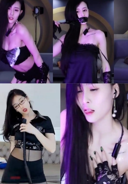 虎牙两位主播主播梓馨&简安跳舞视频[3V-169M]插图