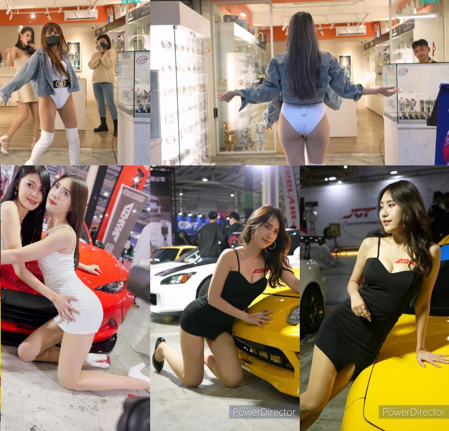 珍藏资源@2023年台妹紧身衣车展庆典第一、二弹齐发[13V-4.21G]