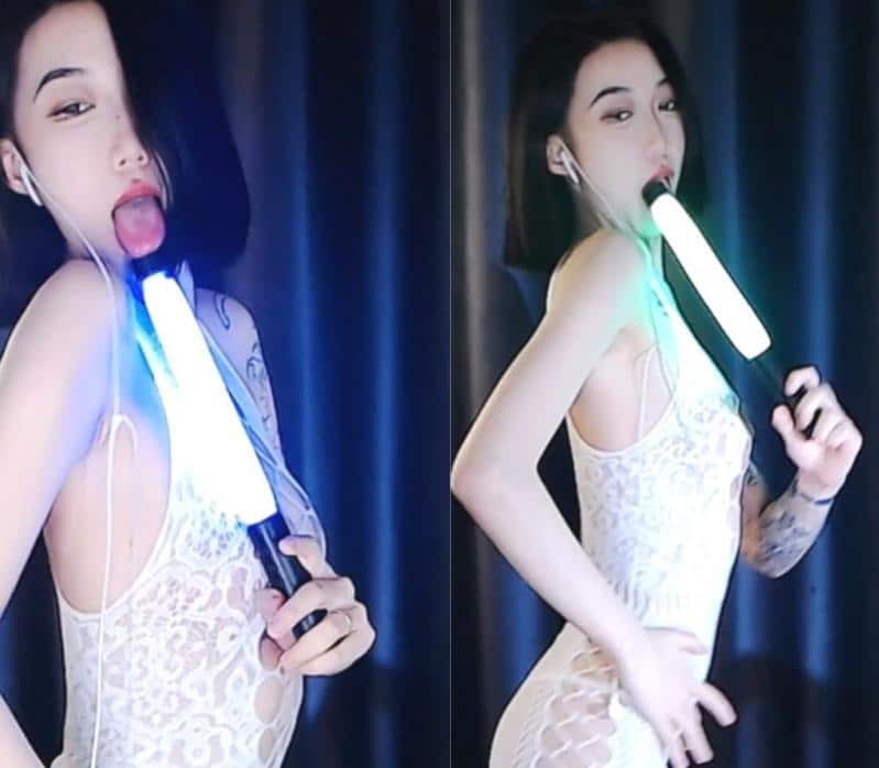 网易CC主播@苏曼 付费定制镂空装热舞[236M]插图