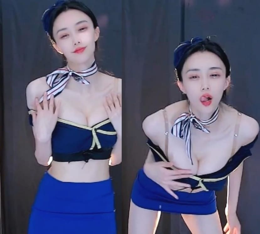 网易CC主播@白妖妖 定制空姐风格热舞视频[2V-893M]插图