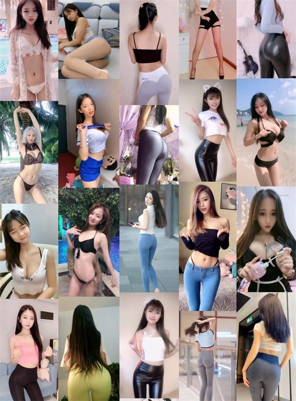 抖音&快手后背摇抖臀短视频大杂烩[1584V-4.72G]