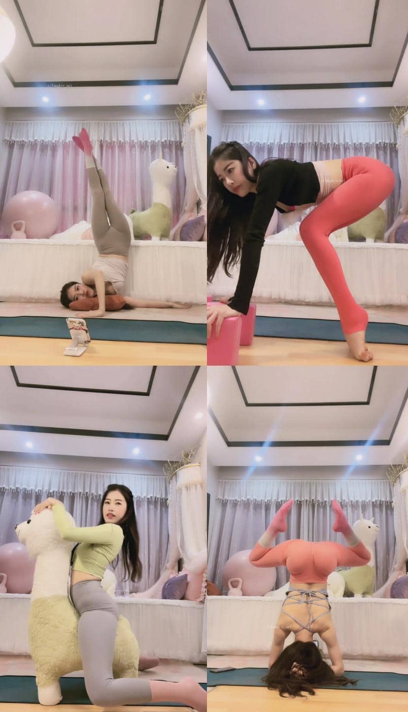 【抖音】瑜伽美惠 紧身瑜伽秀合集[47V-3.03G]