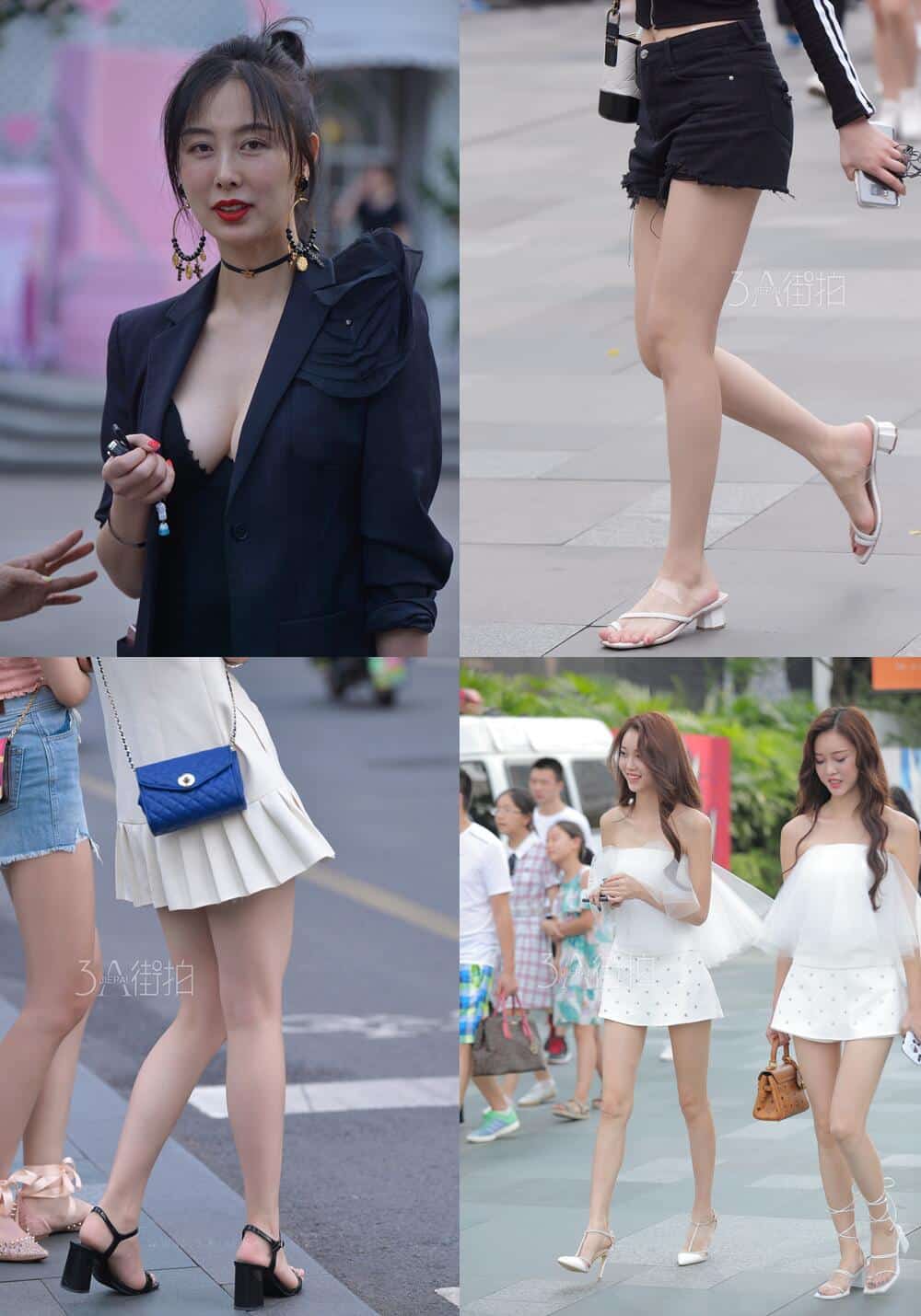 【真实街拍】各种类型的街拍美女图片合大集5000张+[11.3G]插图