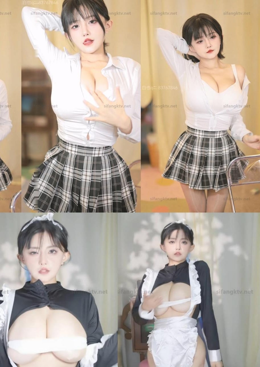 虎牙主播 古阿扎 定制制服跳舞视频[3V-1.46G]插图