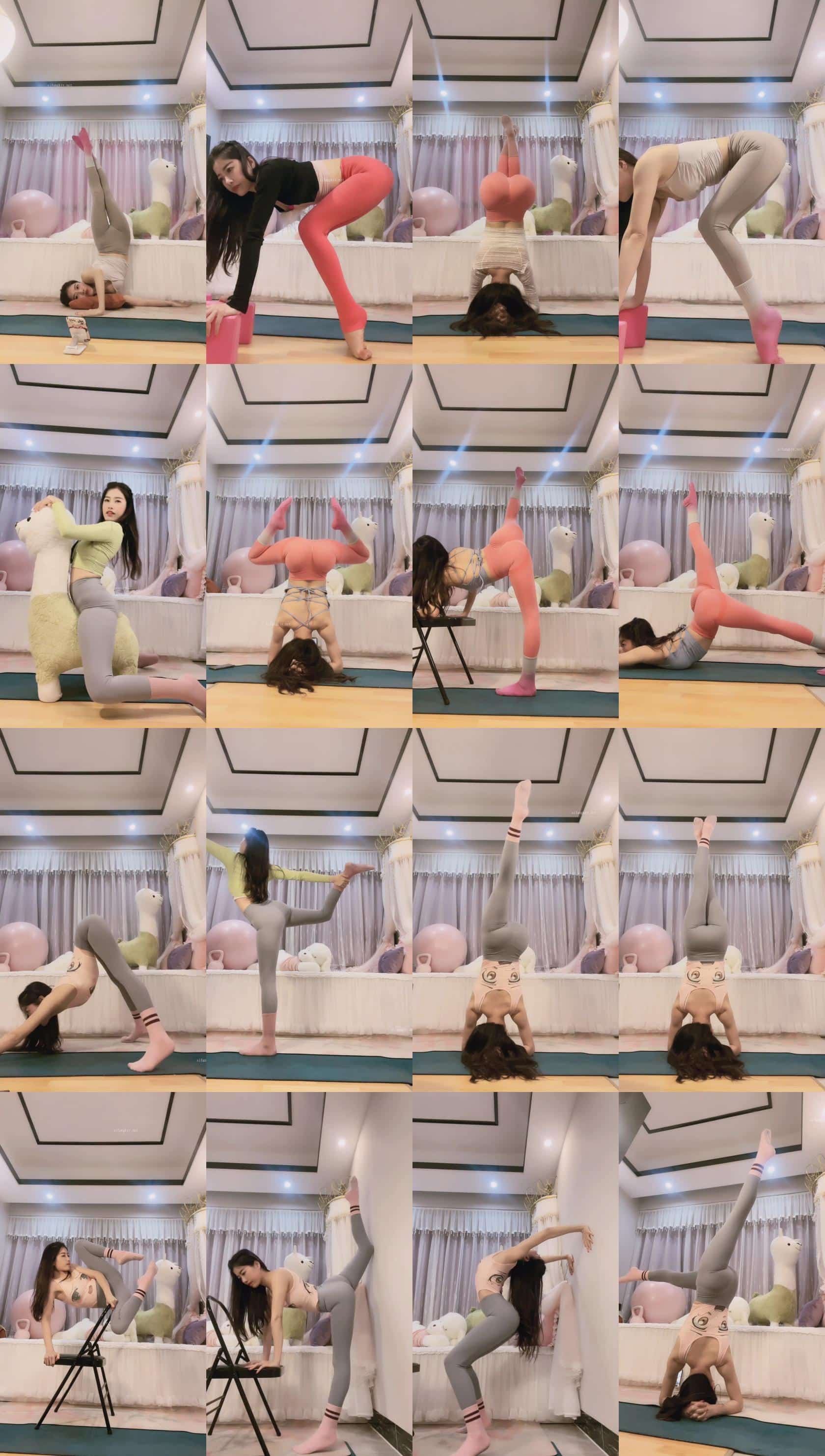 【抖音】瑜伽美惠 紧身瑜伽秀合集[47V-3.03G]插图