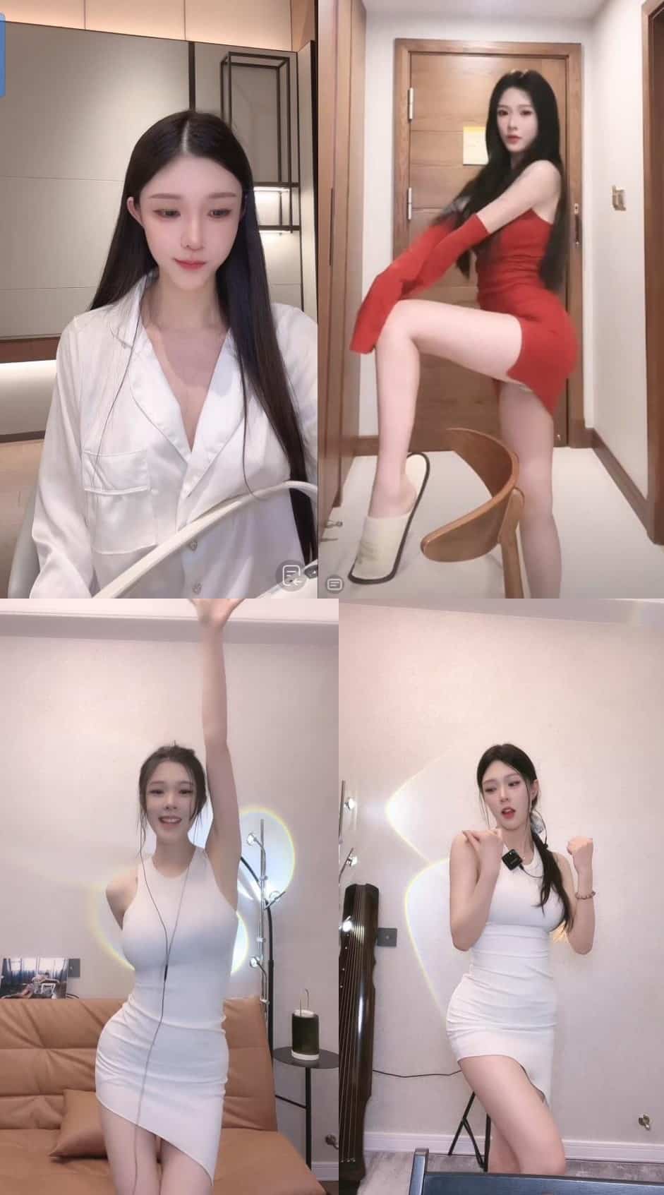 抖音高颜值富家女 – 真空透视闪现凸点等直播热舞剪辑[12V-1.23G]插图