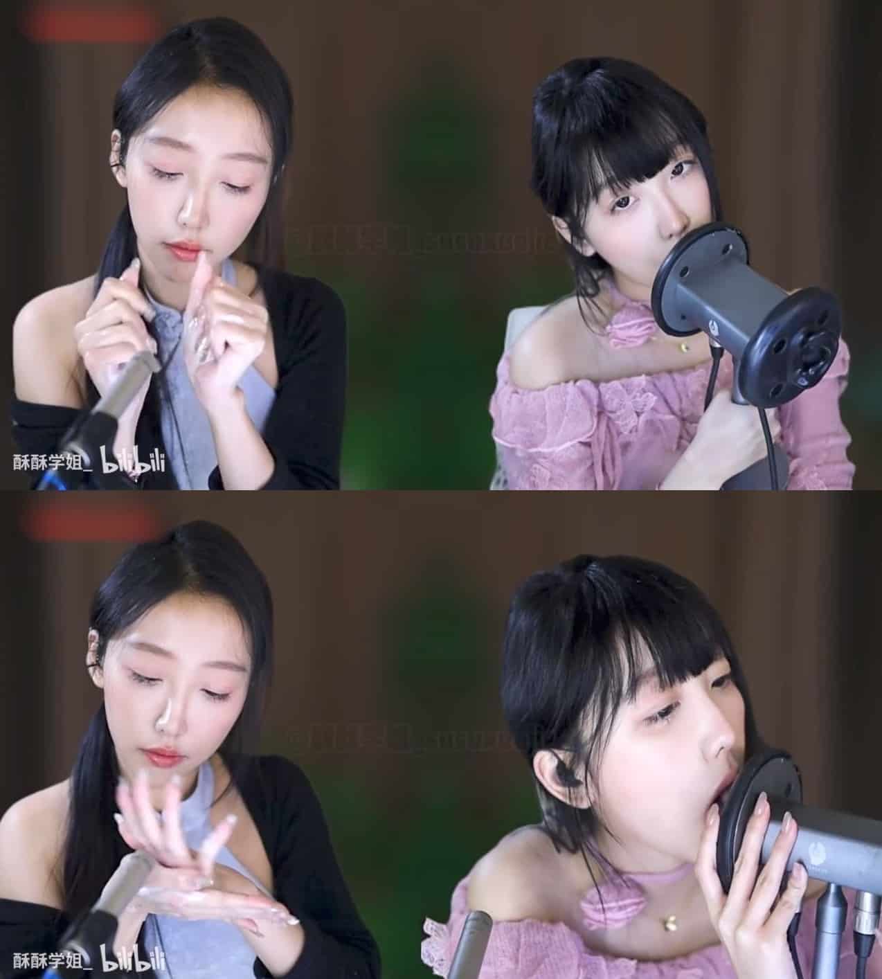 【ASMR音声】酥酥学姐 B站充电会员视频芦荟胶和舔耳[317M]插图