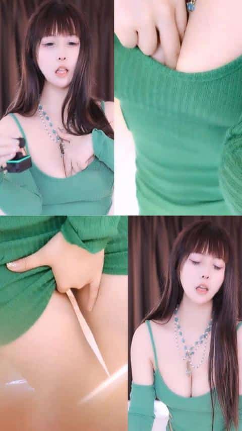 网易CC – 深田老师 绿衣销魂双视角定制热舞[45.4M]