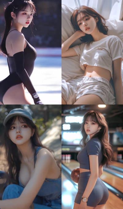 【AI视频】AI lookbook AI girl video 美女视频第二弹[15V-2.39G]