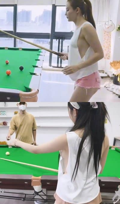 顶级技术流擦边 – 美女真空打台球较量系列二[29V-9.01G]