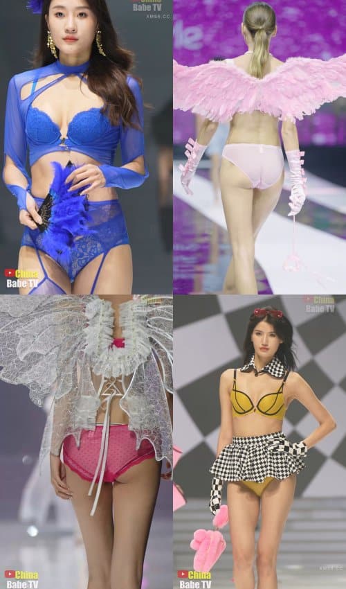 维密天使情趣内衣秀超近景！透视亮点惊喜不断4K竖屏画质[2V-1.4G]插图