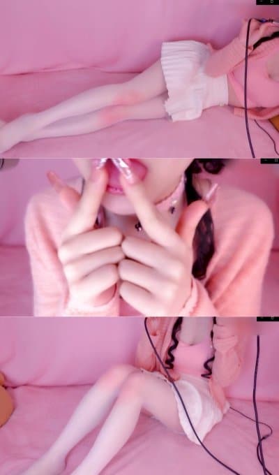 水蜜小羊喵 – 音声ASMR 新年粉嫩的女友[615M]