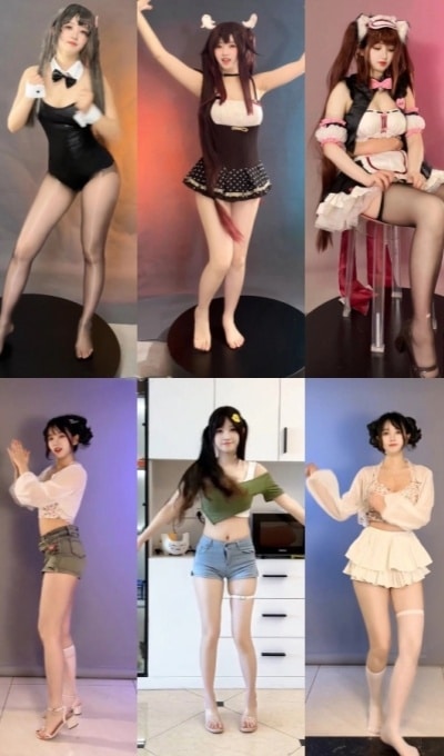 B站UP主一碗五花猫舞蹈视频精选+充电视频3部[12V-1.1G]插图