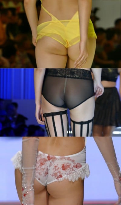 舒服的臀！深圳内衣展内衣秀上集丁字特写篇上[1.61G]
