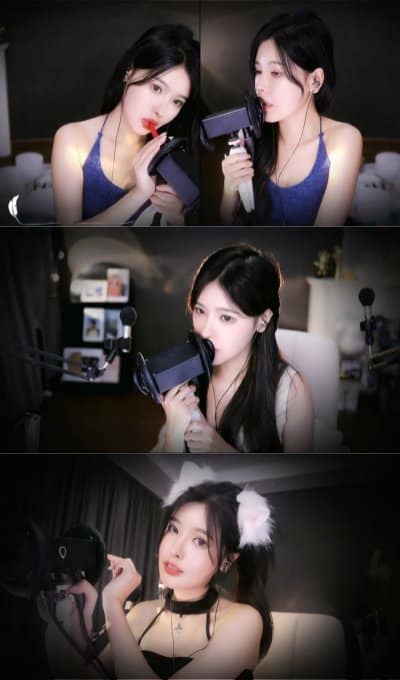 【恩七不甜】舔耳诱惑掏耳恶龙咆哮魔法书ASMR视频合集（三）[12V-1.15G]