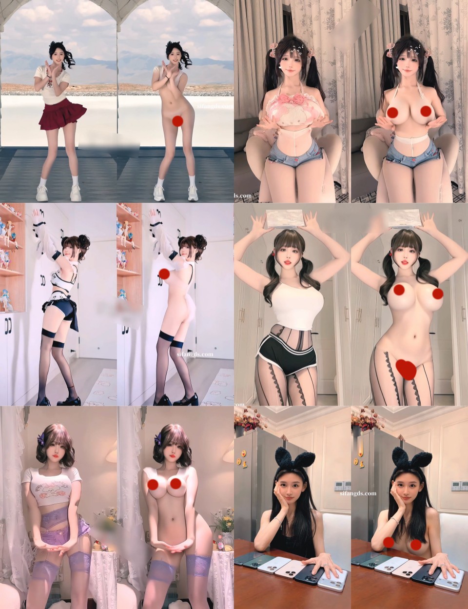 AI重磅 整合大神10部抖音网红日常超极品