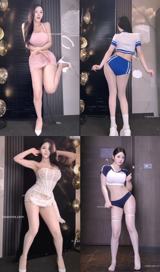 B站 李喻言 网红主播定制内衣韩舞宅舞[16V-485.0M]