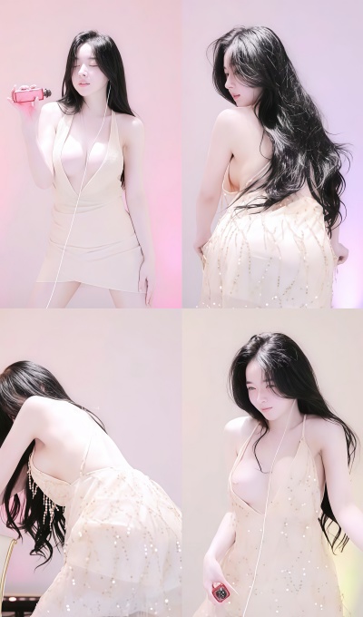 韩国颜值BJ robinmia 开放尺度乳贴擦边热舞[1V-2.1G]插图